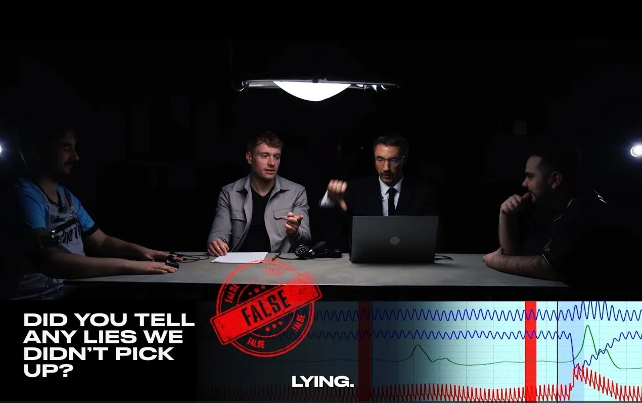 EA Sports FC polygraph reaction film